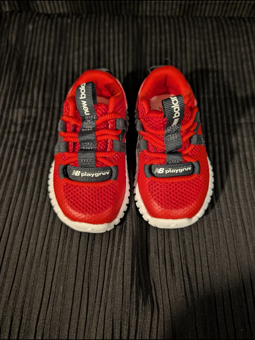 New Balance Infant Size 3 Red Athletic Sneakers